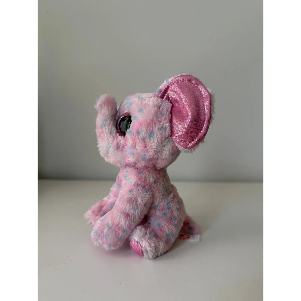 TY Beanie Babies Pink Elephant Beanie Plushie